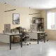 Стеллаж металлический  "ГРАФИТ MS KD-180/30/70-5", лофт, 1800х700х300 мм, 5 полок, 291267, S240BR123593. Фото товара с разных ракурсов.