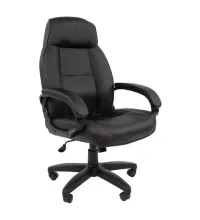 Кресло руководителя Formula EX-537, экокожа, черное